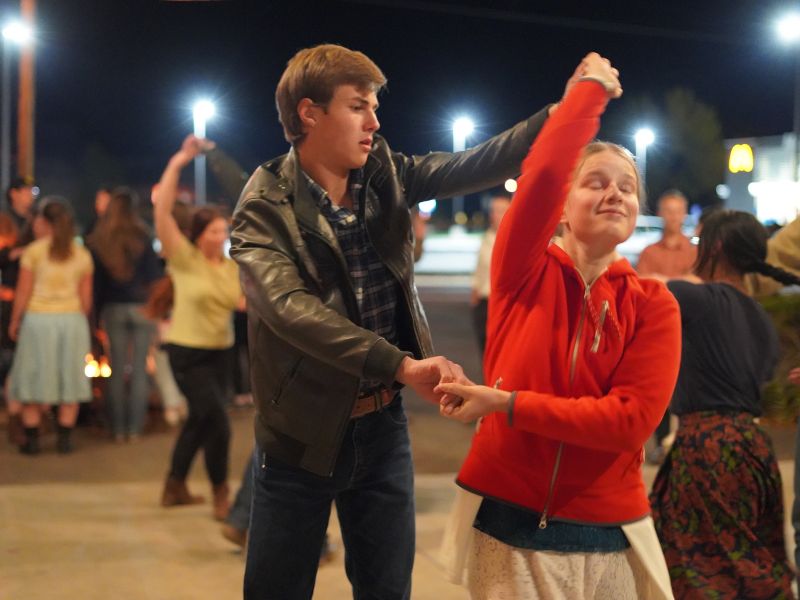 Dances at Wyoming Catholic College - Outdoors