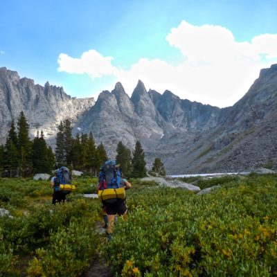Backpacking in the Wind River Mountains