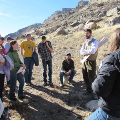 For the field science courses, Sinks Canyon State Park (15 minutes from Lander) is used as an auxiliary classroom. 