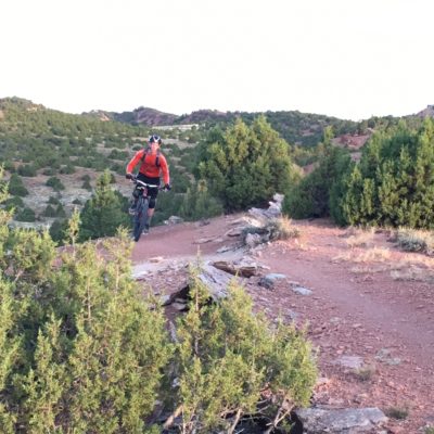 Mountain Biking at Johnny-Behind-the-Rocks
