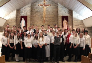 WCC Choir Posing