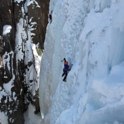 Ice Climbing in Ouray, CO