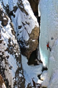 Ice Waterfall Climbing