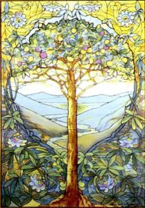 Tree Stain Glass
