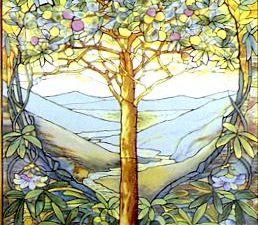 Tree Stain Glass
